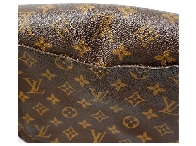 Borsa a tracolla Louis Vuitton Monogram Saint Cloud GM Marrone - vista 10