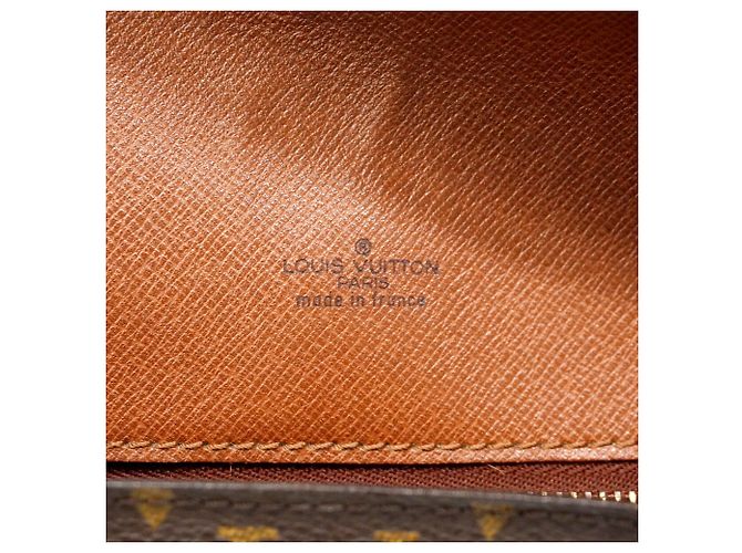 Borsa a tracolla Louis Vuitton Monogram Saint Cloud GM Marrone - vista 5
