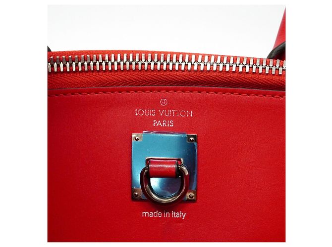 Borsa Louis Vuitton City Steamer PM Rosso - vista 5