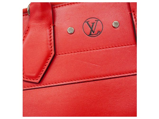 Borsa Louis Vuitton City Steamer PM Rosso - vista 8