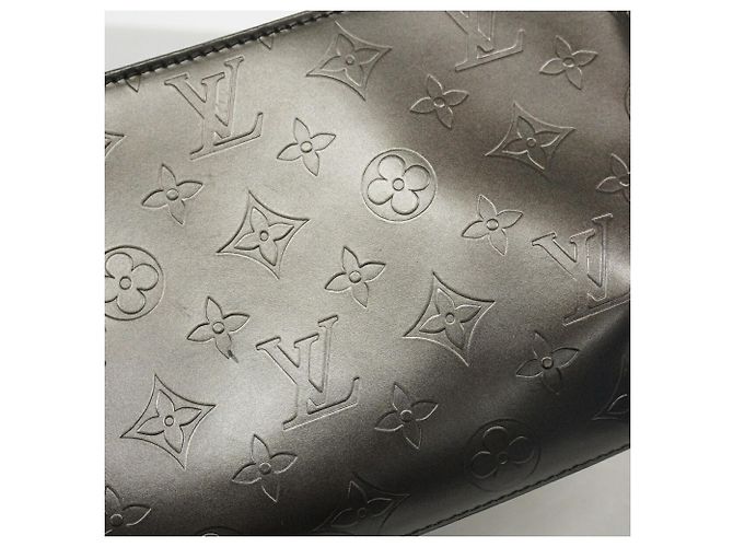 Borsa Louis Vuitton Monogram Mat Fowler M55142 Noir Nero - vista 11