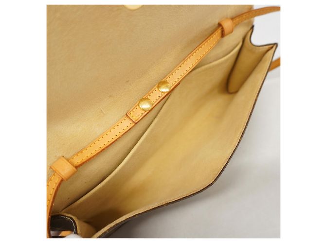 Louis Vuitton Monogram Pochette Twin GM Schultertasche Braun - Ansicht 4