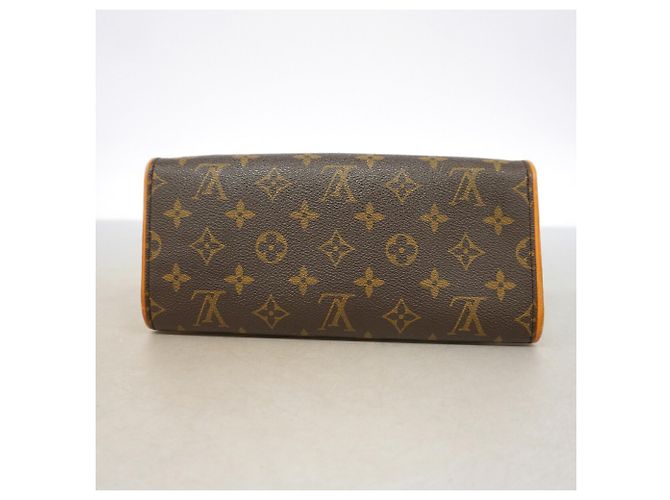Louis Vuitton Monogram Pochette Twin GM Schultertasche Braun - Ansicht 9