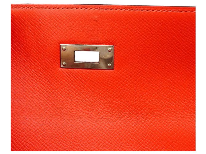 Hermès Borsa Hermes Kelly 32 in Rose Jaipur Rosa - vista 10