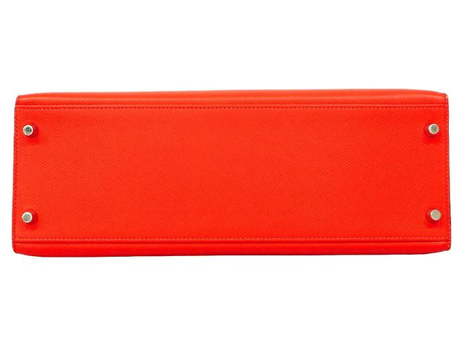 Hermès Borsa Hermes Kelly 32 in Rose Jaipur Rosa - vista 3