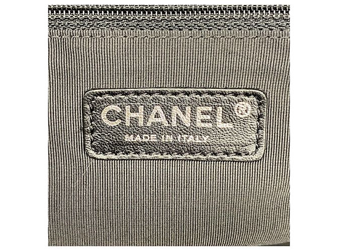 Chanel Matelassé Lammleder Chain Tote Bag Schwarz - Ansicht 5