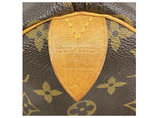 Bolsa Louis Vuitton Monogram Speedy 30 Marrom - vista 5