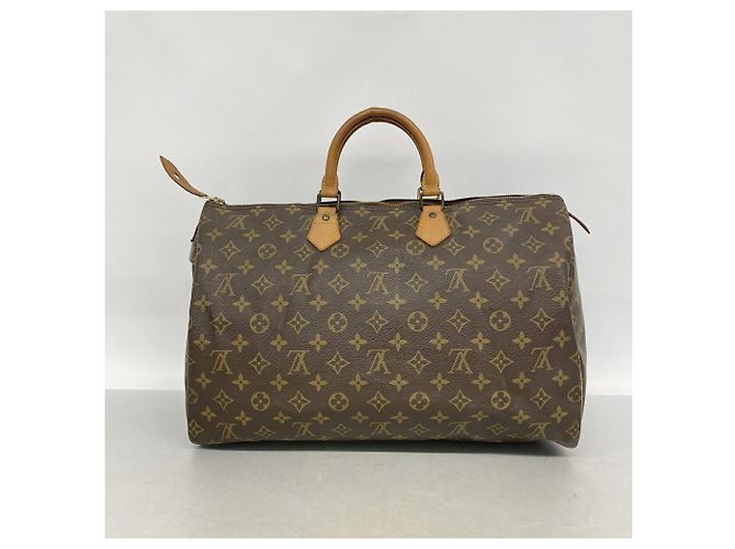 Louis Vuitton Monogram Speedy 40 Handtasche Braun - Ansicht 10