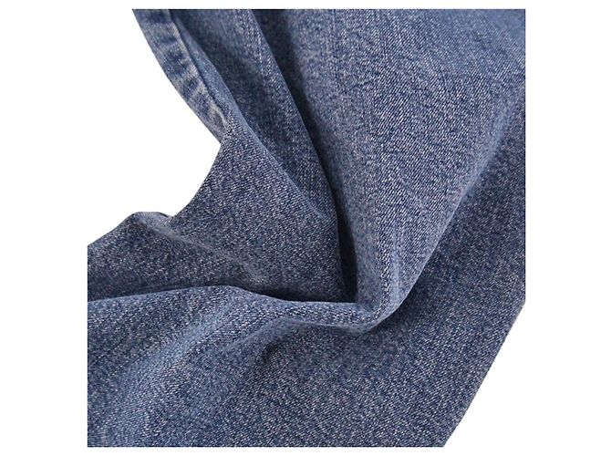 Loro Piana Vaqueros Denim Azul Acampanados - vista 8
