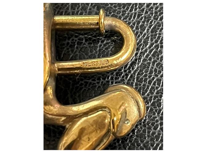 Hermès Charm Pellicano placcato oro D'oro - vista 3