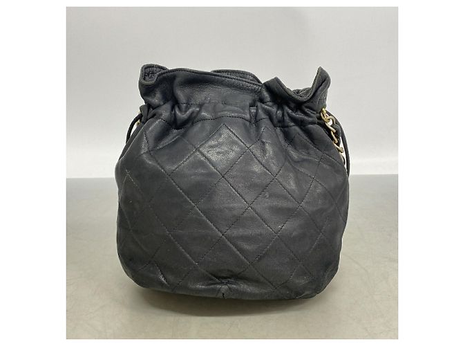 Borsa a tracolla con catena Chanel Matelassé Nero - vista 13
