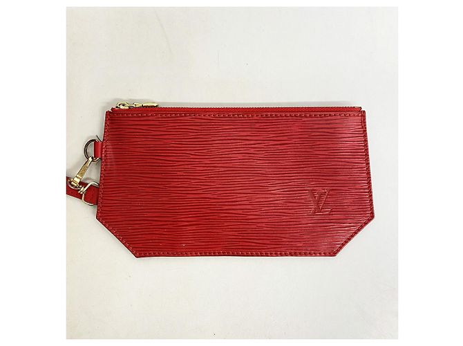 Louis Vuitton Epi Sac Depaule GM Shoulder Bag Rosso - vista 12