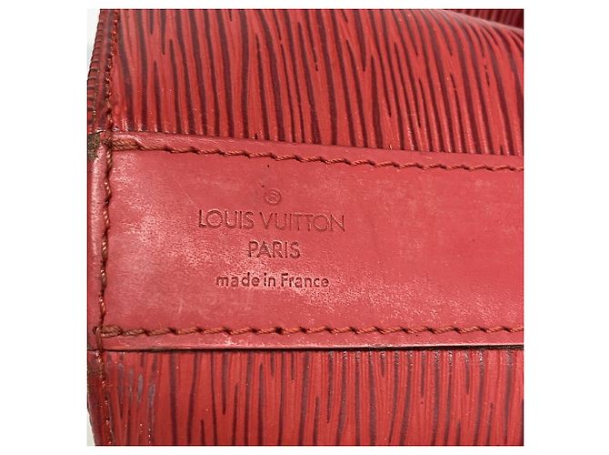 Louis Vuitton Epi Sac Depaule GM Shoulder Bag Rosso - vista 5