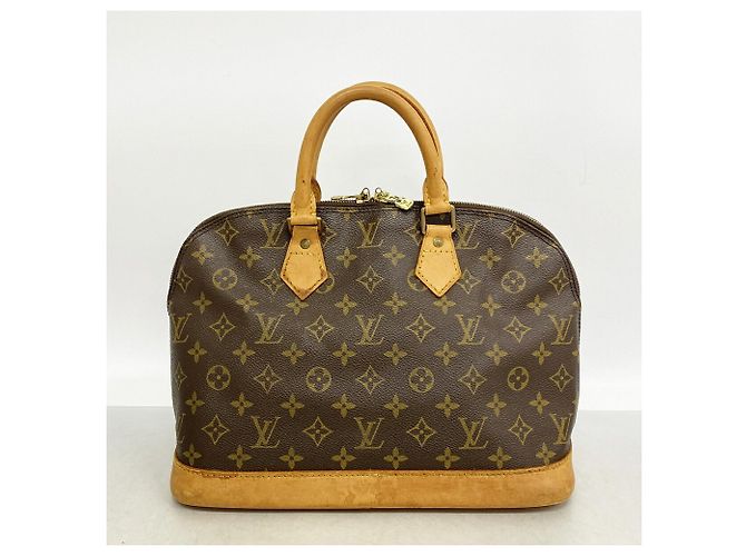Bolsa de mão Louis Vuitton Alma Monogram M51130 Marrom - vista 10