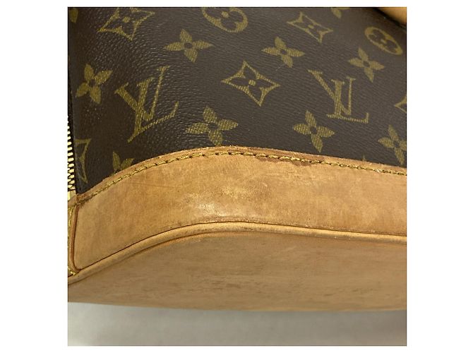 Bolsa de mão Louis Vuitton Alma Monogram M51130 Marrom - vista 6