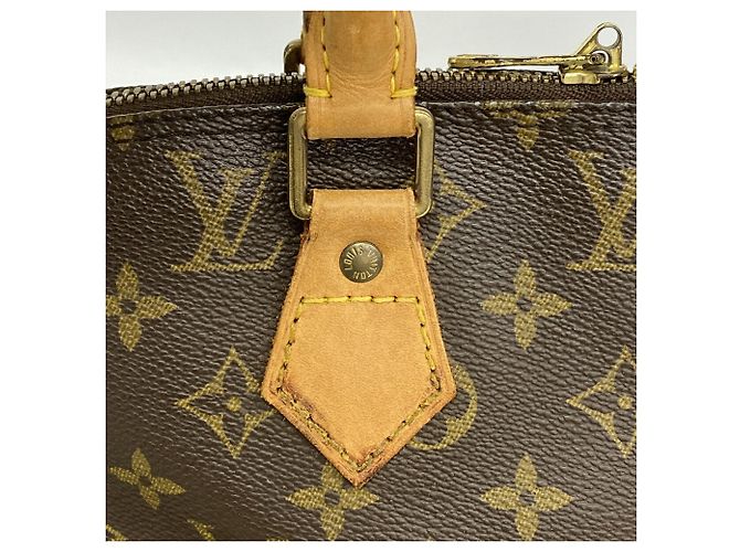 Bolsa de mão Louis Vuitton Alma Monogram M51130 Marrom - vista 9