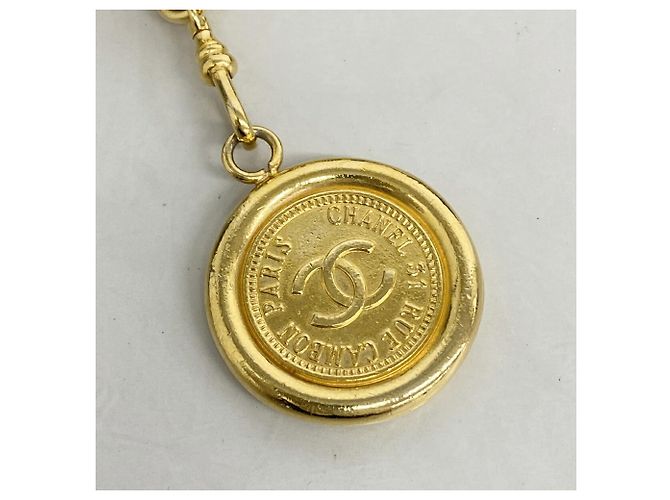 Chanel Gürtel mit schwarzer Metallkette - Ansicht 5