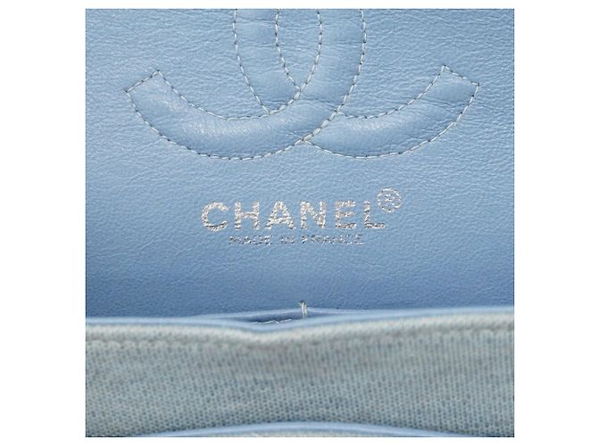 Borsa a tracolla Chanel Matelassé Blu - vista 5