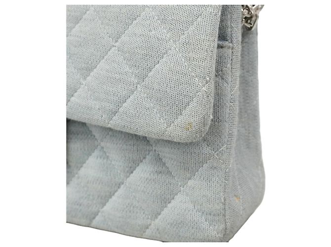 Borsa a tracolla Chanel Matelassé Blu - vista 8