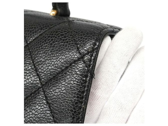 Chanel Matelassé Handtasche Schwarz - Ansicht 8