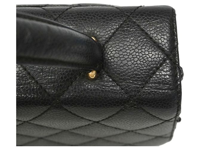 Chanel Matelassé Handtasche Schwarz - Ansicht 9