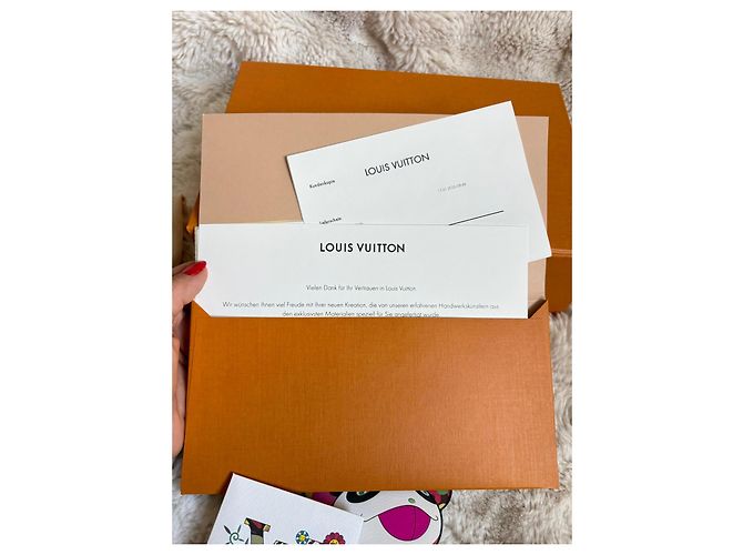 Louis Vuitton x Takashi Murakami Pochette Accessoires Multicolor Bianco Multicolore - vista 15