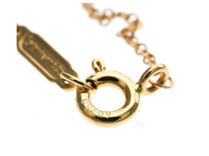 Autre Marque Collar Tiffany Open Circle con diamantes en oro rosa 18K Dorado - vista 11