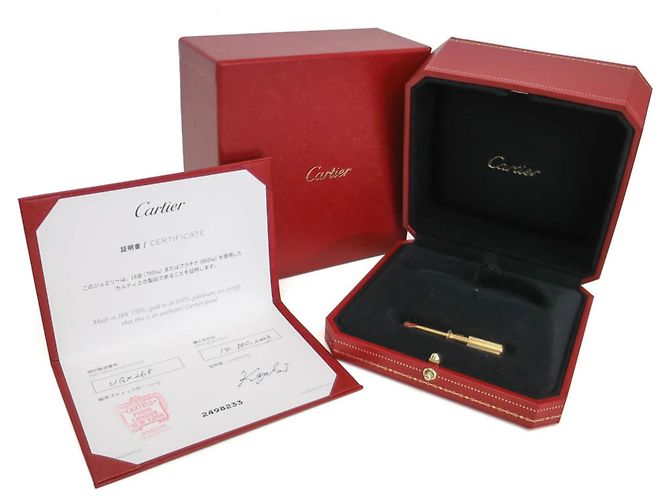 Bracciale Cartier Love in oro giallo 18K D'oro - vista 10