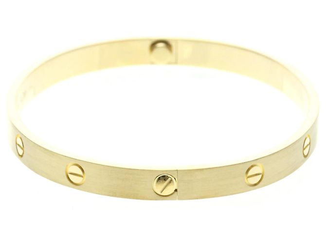 Bracciale Cartier Love in oro giallo 18K D'oro - vista 4