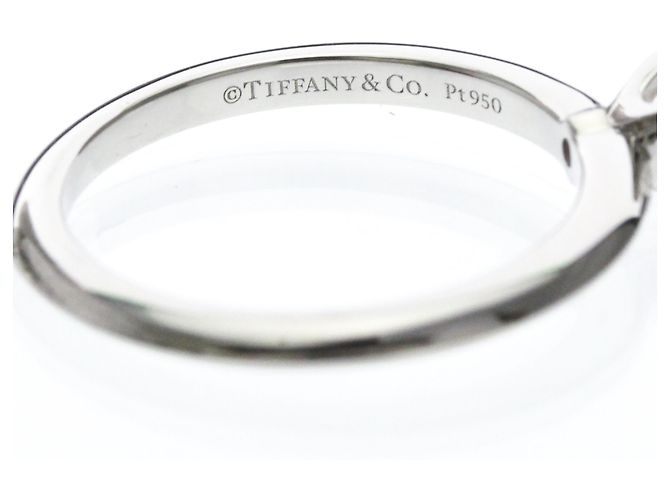 Autre Marque Tiffany Solitär-Diamantring Silber - Ansicht 7
