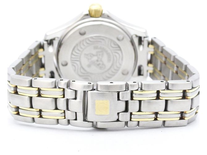 Orologio da donna OMEGA Seamaster 120M in acciaio e oro 18K - vista 5