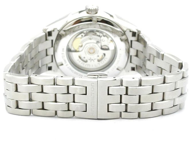 Autre Marque Orologio automatico da uomo Hamilton Jazzmaster Open Heart Steel - vista 5