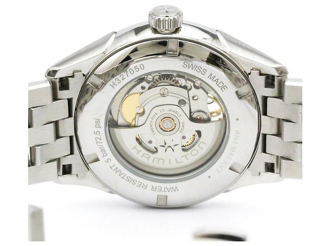Autre Marque Orologio automatico da uomo Hamilton Jazzmaster Open Heart Steel - vista 7