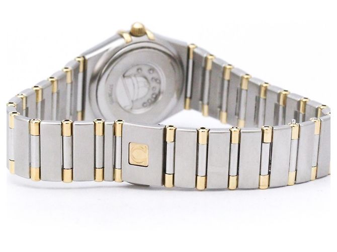Orologio Omega Constellation da donna in acciaio e oro 18K - vista 5