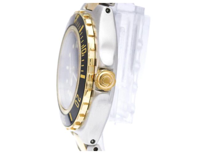 Relógio OMEGA Seamaster Professional para mulher em aço e ouro 18K - vista 4
