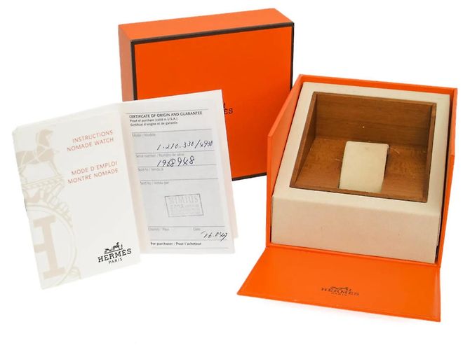 Hermès Orologio HERMES Nomade Steel Auto Quartz da donna NO1.210 - vista 6
