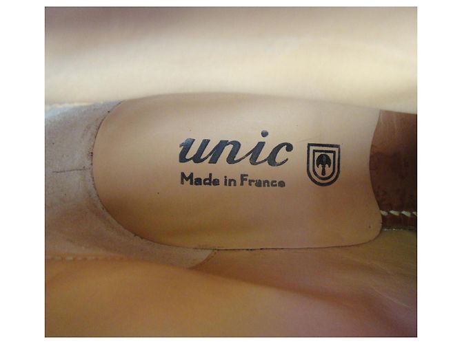 Autre Marque Stivaletti Unic in pelle marrone con lacci - vista 8