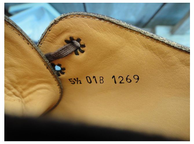 Autre Marque Stivaletti Unic in pelle marrone con lacci - vista 9