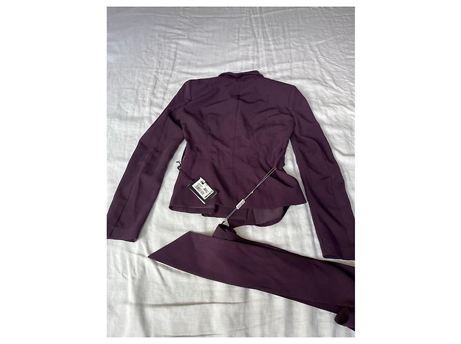 Blazer Ajustado Violeta Patrizia Pepe con Cinturón Púrpura - vista 19