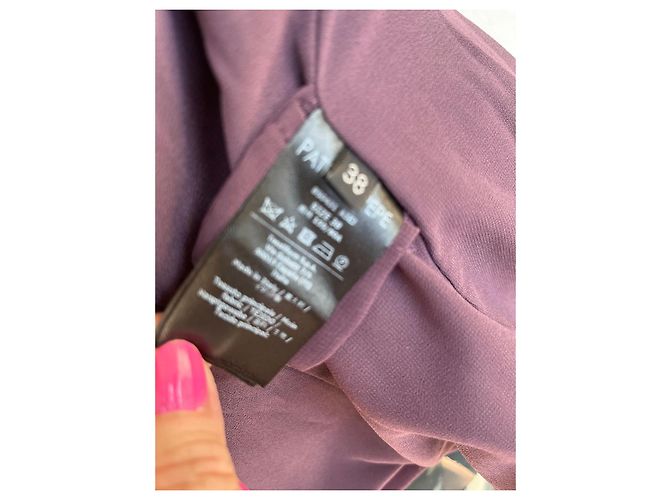 Blazer Ajustado Violeta Patrizia Pepe con Cinturón Púrpura - vista 6