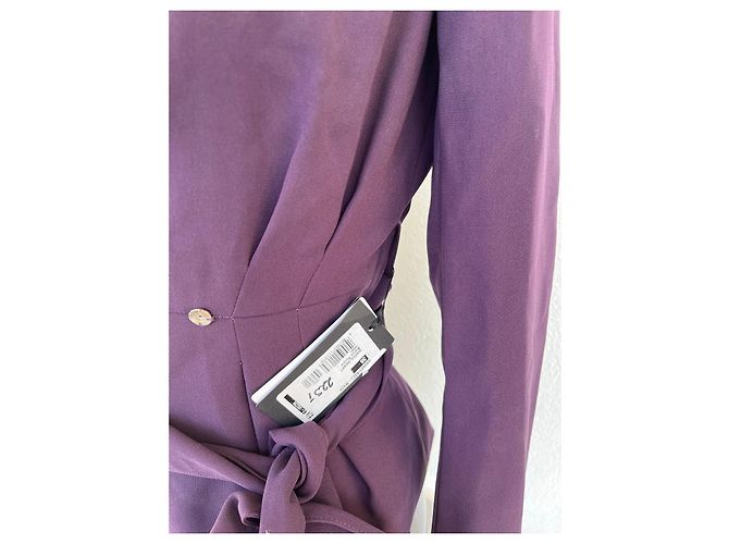 Blazer Ajustado Violeta Patrizia Pepe con Cinturón Púrpura - vista 8