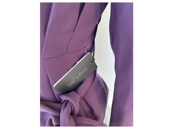 Blazer Ajustado Violeta Patrizia Pepe con Cinturón Púrpura - vista 9