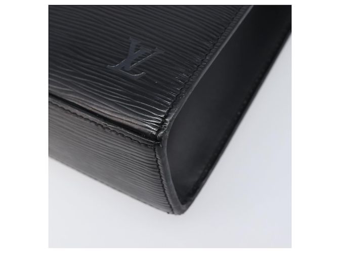 Borsa a mano LOUIS VUITTON Epi Malesherbes Black M52372 LV Auth BA15558 Nero - vista 17