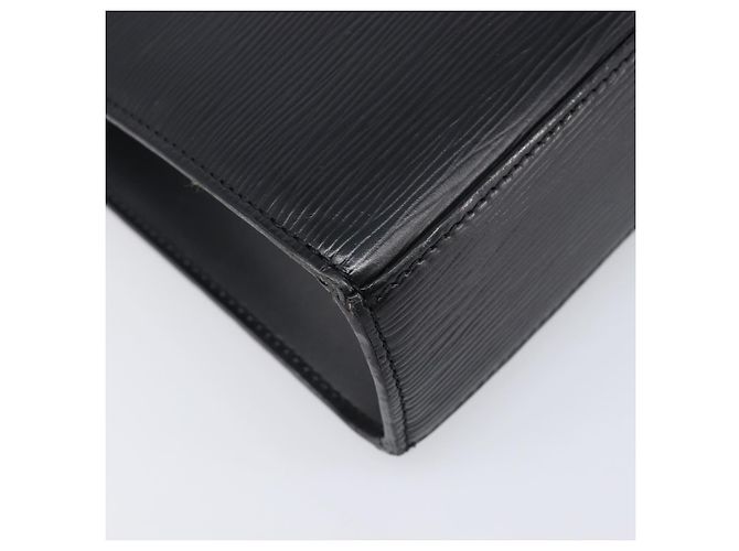 Borsa a mano LOUIS VUITTON Epi Malesherbes Black M52372 LV Auth BA15558 Nero - vista 18