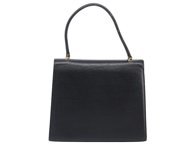 Borsa a mano LOUIS VUITTON Epi Malesherbes Black M52372 LV Auth BA15558 Nero - vista 2