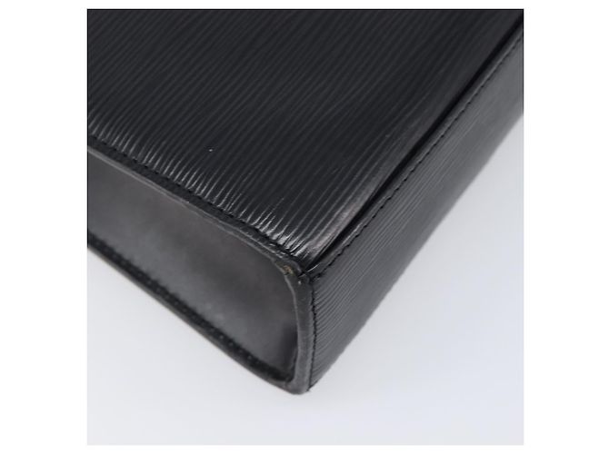 Borsa a mano LOUIS VUITTON Epi Malesherbes Black M52372 LV Auth BA15558 Nero - vista 20