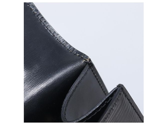 Borsa a mano LOUIS VUITTON Epi Malesherbes Black M52372 LV Auth BA15558 Nero - vista 23