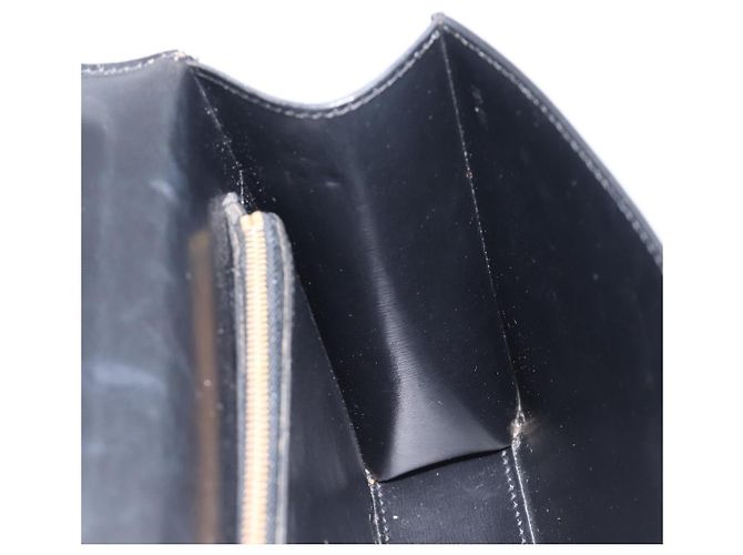 Borsa a mano LOUIS VUITTON Epi Malesherbes Black M52372 LV Auth BA15558 Nero - vista 25