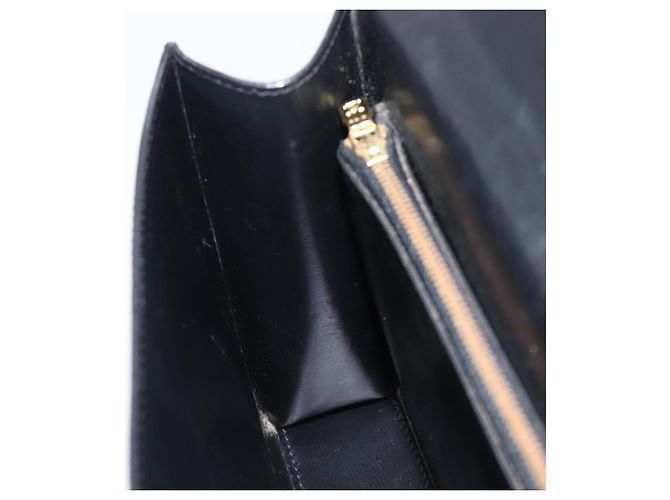 Borsa a mano LOUIS VUITTON Epi Malesherbes Black M52372 LV Auth BA15558 Nero - vista 26
