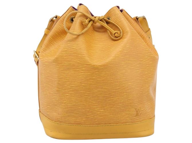 LOUIS VUITTON Borsa a tracolla Epi Noe Tassili Yellow M44009 LV Auth ka6279 - vista 13